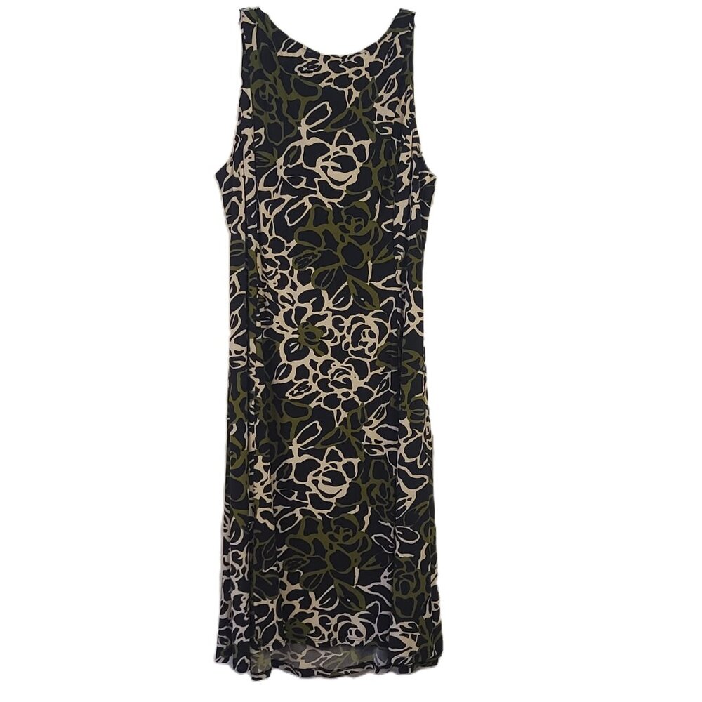 NWT DANNY AND NICOLE 2 Piece Women's Floral Midi Dress with Jacket Size 2X - Picture 6 of 16